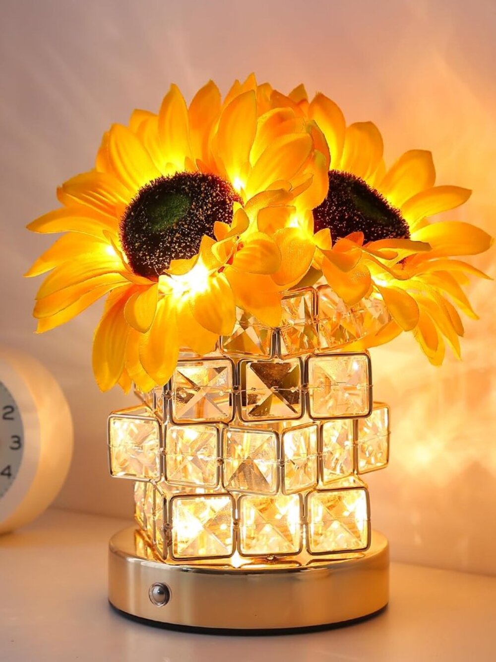 New Sunflower Lamp Rechargeable Cordless Night Light